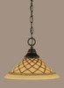1 Light Pendant In Matte Black (10-MB-7182)