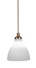 Juno 1 Light Pendant In New Age Brass (79-NAB-4721)