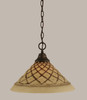 1 Light Pendant In Bronze (10-BRZ-718)