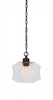 Rocklin 1 Light Pendant In Brushed Nickel (92-MB-4490)
