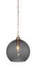 Malena 1 Light Pendant In New Age Brass (90-NAB-5142)