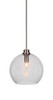 Kimbro 1 Light Pendant In Brushed Nickel (71-BN-4372)