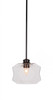 Rocklin 1 Light Pendant In Brushed Nickel (72-MB-4490)