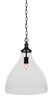 Juno 1 Light Pendant In Matte Black (97-MB-4740)