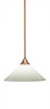 1 Light Pendant In New Age Brass (26-NAB-318)