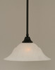 1 Light Pendant In Matte Black (26-MB-53615)