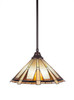 1 Light Pendant In Dark Granite (26-DG-934)
