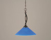 Bow 1 Light Pendant In Black Copper (271-BC-415)