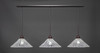 3 Light Linear Pendalier In Dark Granite (48-DG-719)