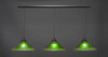3 Light Linear Pendalier In Dark Granite (48-DG-717)