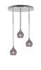 Empire 3 Light Cluster Pendalier In Chrome Finish (2183-CH-5112)