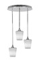 Empire 3 Light Cluster Pendalier In Chrome Finish (2183-CH-4031)