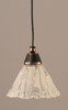 1 Light Mini Pendant In Black Copper (22-BC-7195)