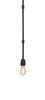 Vintage 1 Light Mini Pendant In Dark Granite (284-DG-AT18)