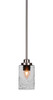 Odyssey 1 Light Mini Pendant In Brushed Nickel (2601-BN-3002)