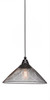 1 Light Mini Pendant In Matte Black (22-MB-808-LED18C)