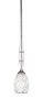 Uptowne 1 Light Mini Pendant In Aged Silver (320-AS-4165)
