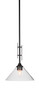 Uptowne 1 Light Mini Pendant In Dark Granite (320-DG-304)