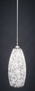 Zilo 1 Light Mini Pendant In Graphite (560-GP-416)