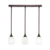 3 Light Mini Pendant In Bronze (25-BRZ-615)