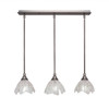 3 Light Linear Pendalier In Brushed Nickel (25-BN-759)