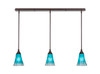 3 Light Linear Pendalier In Bronze (36-BRZ-725)