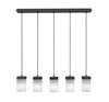 Nouvelle 5 Light Linear Pendalier In Espresso (3215-ES-531)