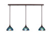 3 Light Linear Pendalier In Bronze (36-BRZ-9955)