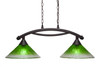 Bow 2 Light Island In Dark Granite (872-DG-447)