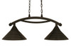Bow 2 Light Island In Dark Granite (872-DG-442)