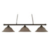 Oxford 3 Light Island In Dark Granite (373-DG-602)