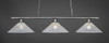 Oxford 3 Light Island In Brushed Nickel (373-BN-714)