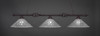 Elegante 3 Light Island In Dark Granite (863-DG-411)