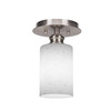 Edge 1 Light Semi-Flush In Brushed Nickel (1160-BN-310)