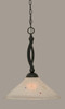 Bow 1 Light Pendant In Matte Black (271-MB-711)