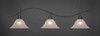 Swoop 3 Light Island In Dark Granite (893-DG-53318)