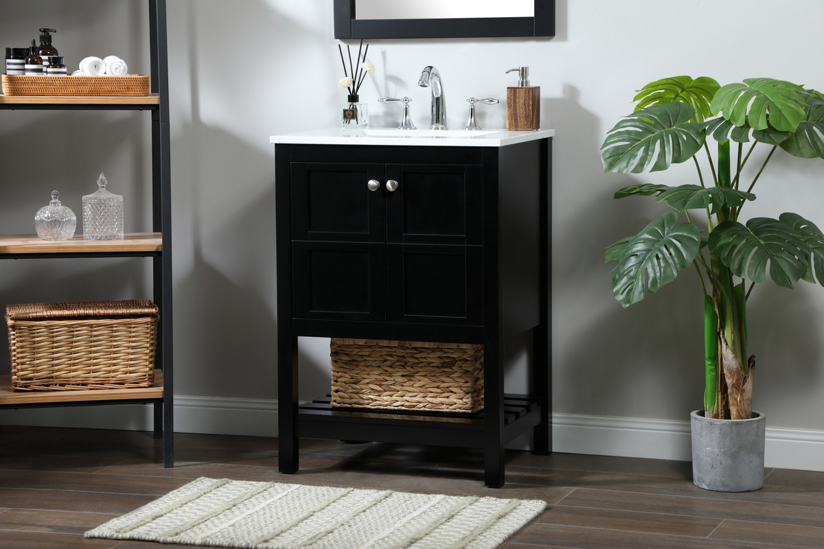Elegant Furniture and Lighting Theo Bathroom Vanity