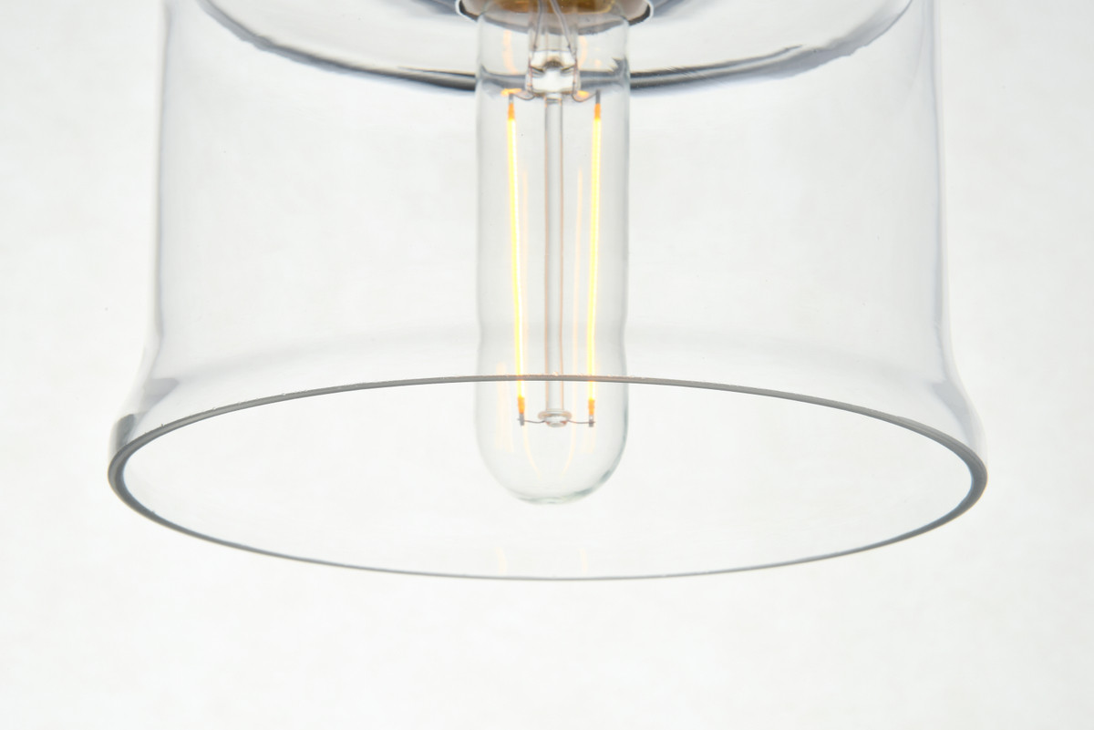 Elegant Furniture and Lighting Wiley Collection Flush Mount - Thumbnail 4