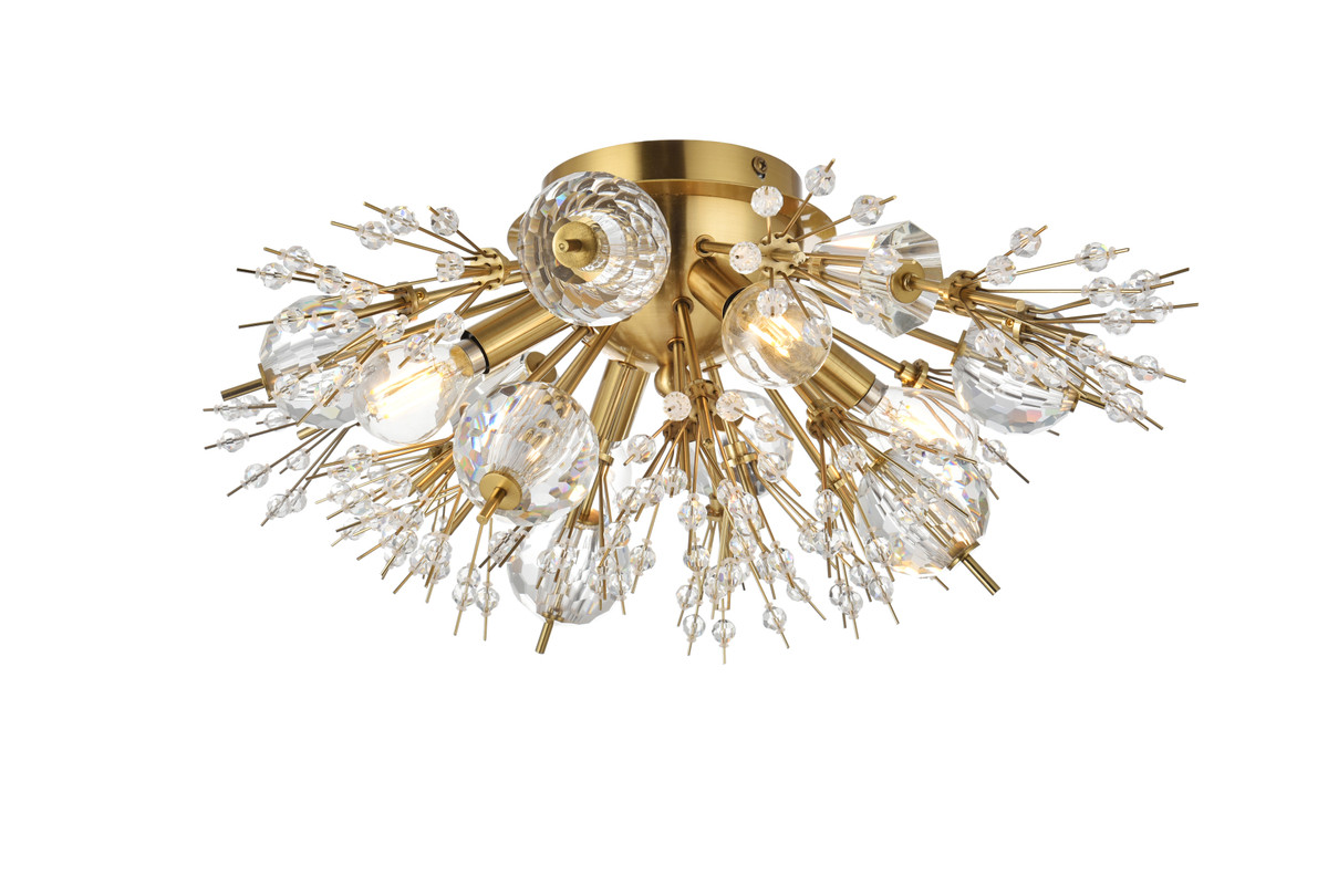 Vera Crystal Starburst Wall Sconce - Thumbnail 2