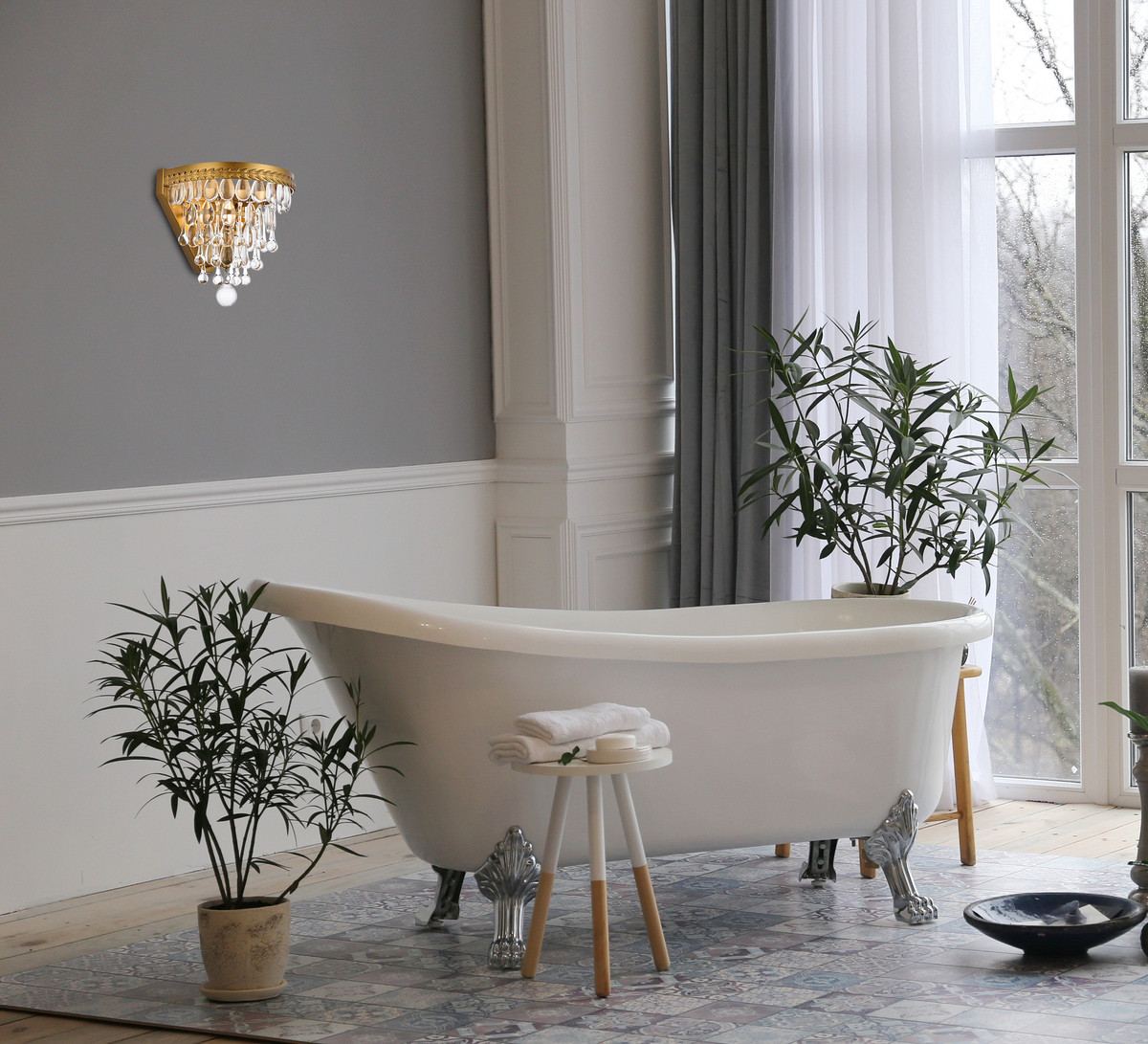 Elegant Furniture and Lighting Wall Sconce - Thumbnail 5