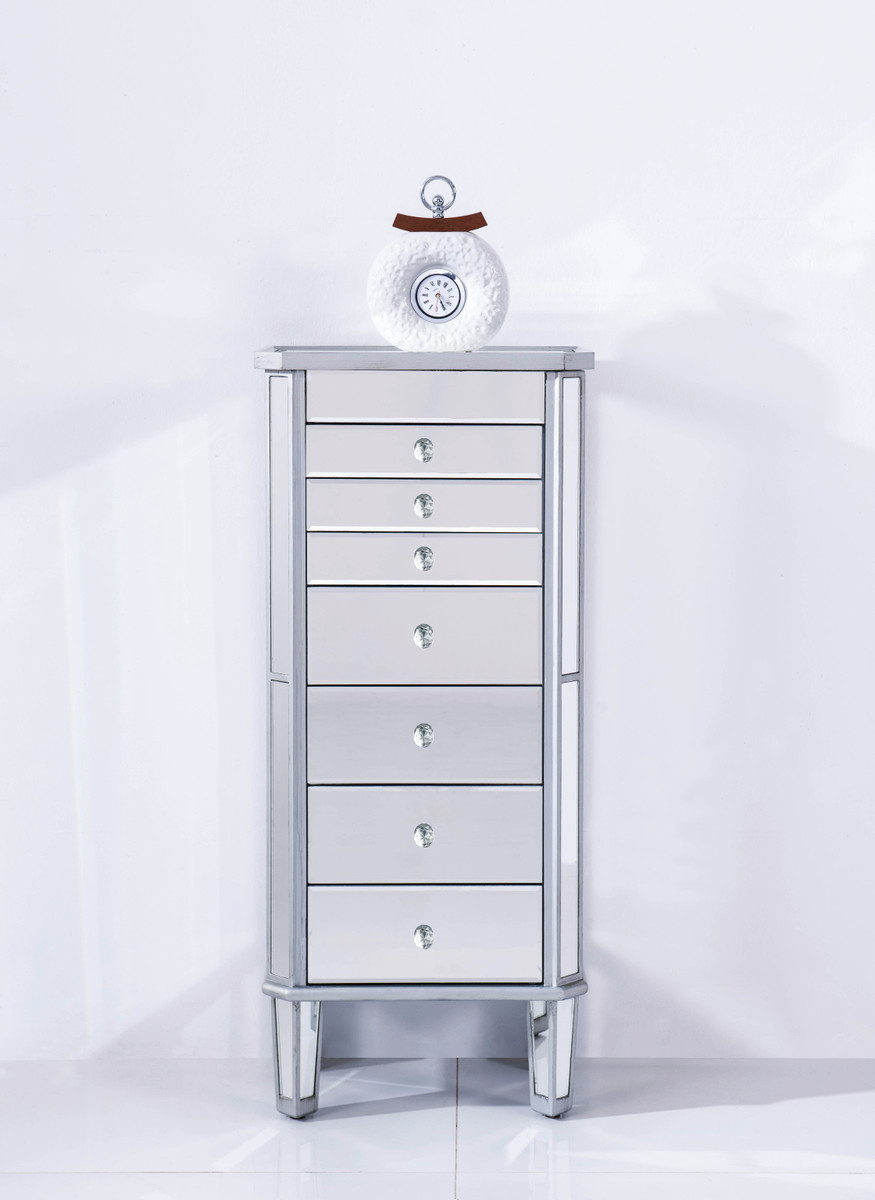 Elegant Furniture and Lighting Jewelry Armoire - Thumbnail 4