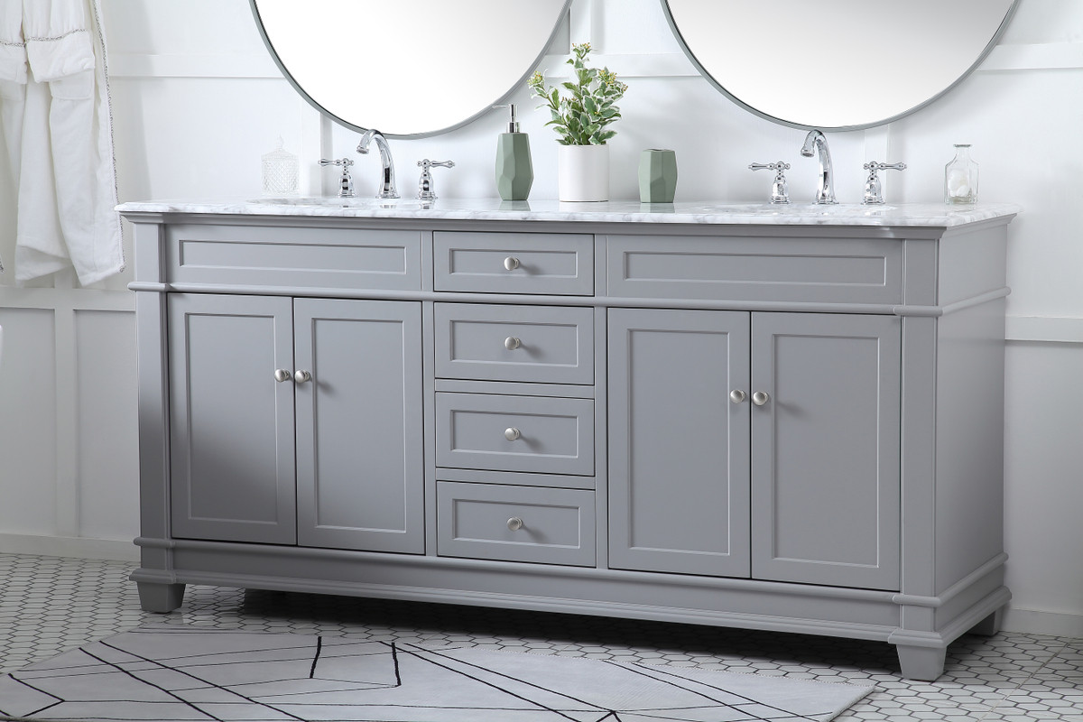 Elegant Furniture and Lighting Bathroom Vanity - Thumbnail 2