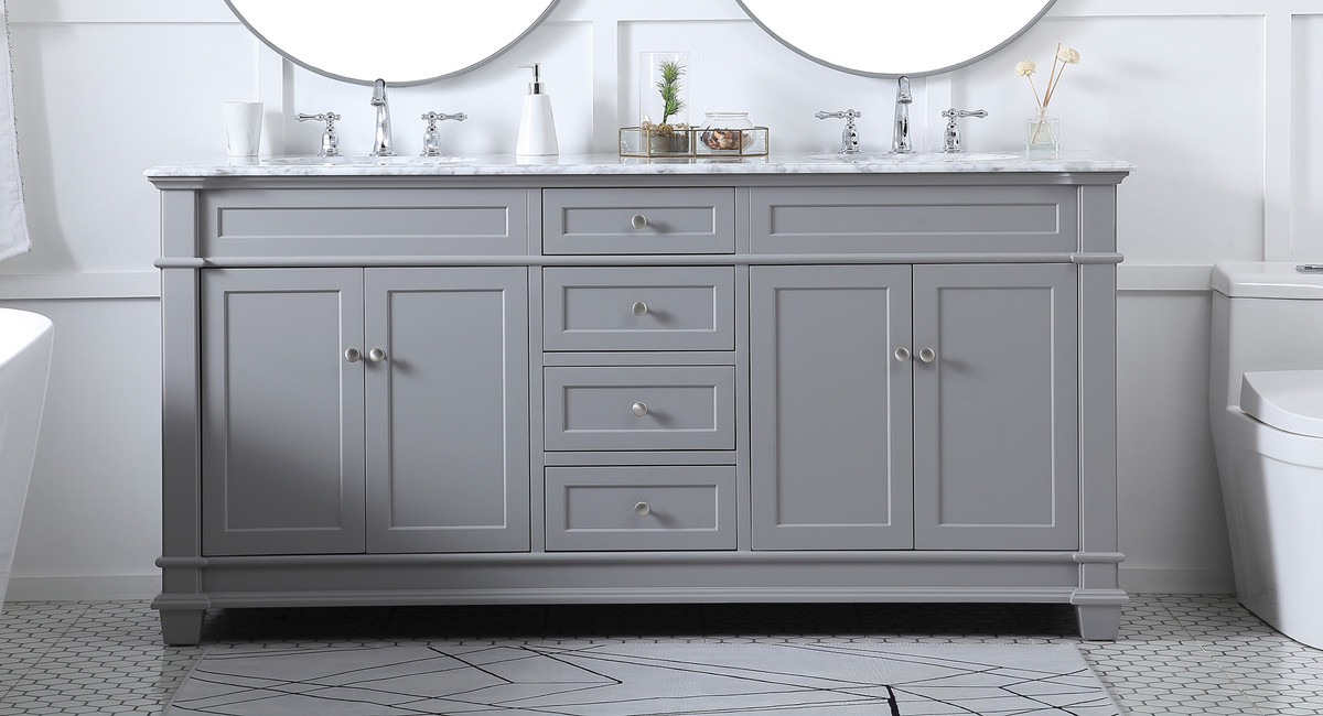 Elegant Furniture and Lighting Bathroom Vanity - Thumbnail 4