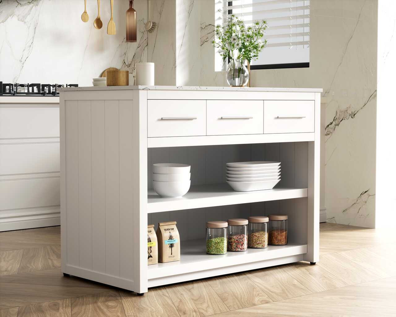 Elegant Furniture and Lighting Kitchen Island - Thumbnail 3