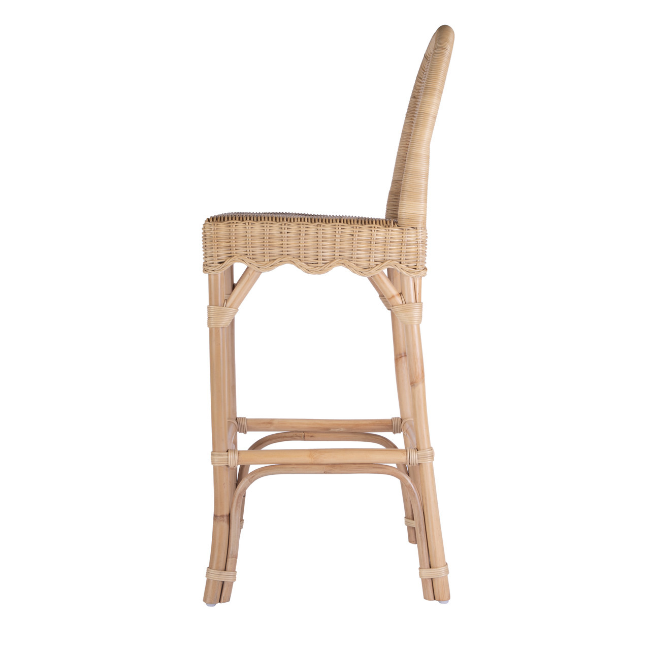 Butler Specialty Furniture Flora Rattan Bar Stool - Thumbnail 5