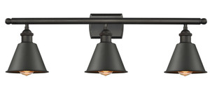 Smithfield 3 Light Bath Vanity Light In Oil Rubbed Bronze (516-3W-Ob-M8)