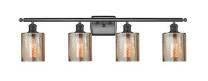 Cobbleskill 4 Light Bath Vanity Light In Oil Rubbed Bronze (516-4W-Ob-G116)