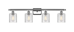 Cobbleskill 4 Light Bath Vanity Light In Polished Chrome (516-4W-Pc-G112)