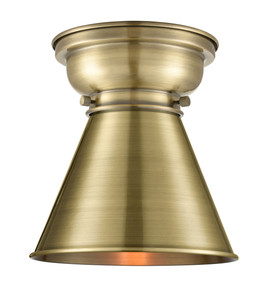 Appalachian 1 Light Flush Mount In Antique Brass (623-1F-Ab-M13-Ab)