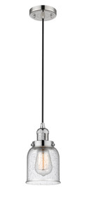 Small Bell 1 Light Mini Pendant In Polished Nickel (201C-Pn-G54) Small Bell 1 Light Mini Pendant In Polished Nickel (201C-Pn-G54)